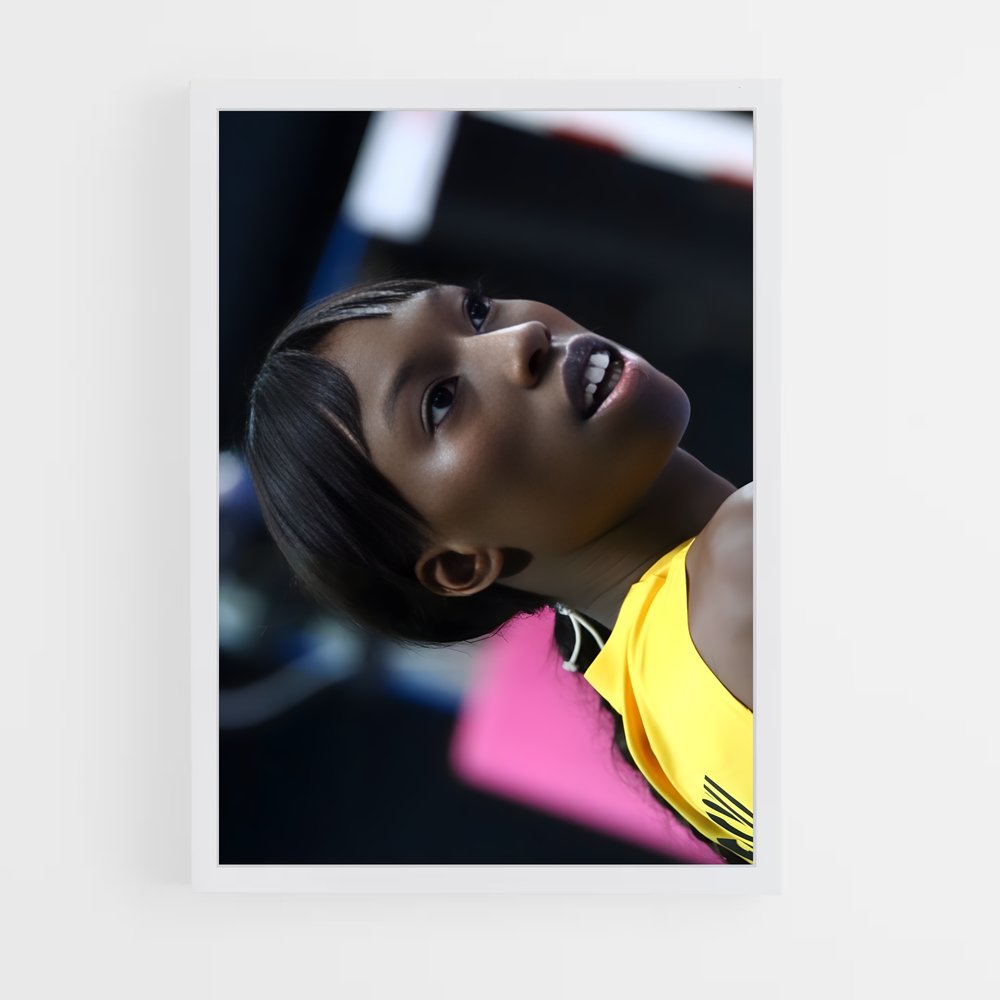 Poster Paola egonu reflète – affiche Volleyball (vue 3)